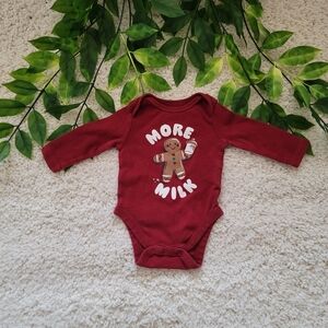Baby Boy 'More Milk' Onesie (0-3 Months)